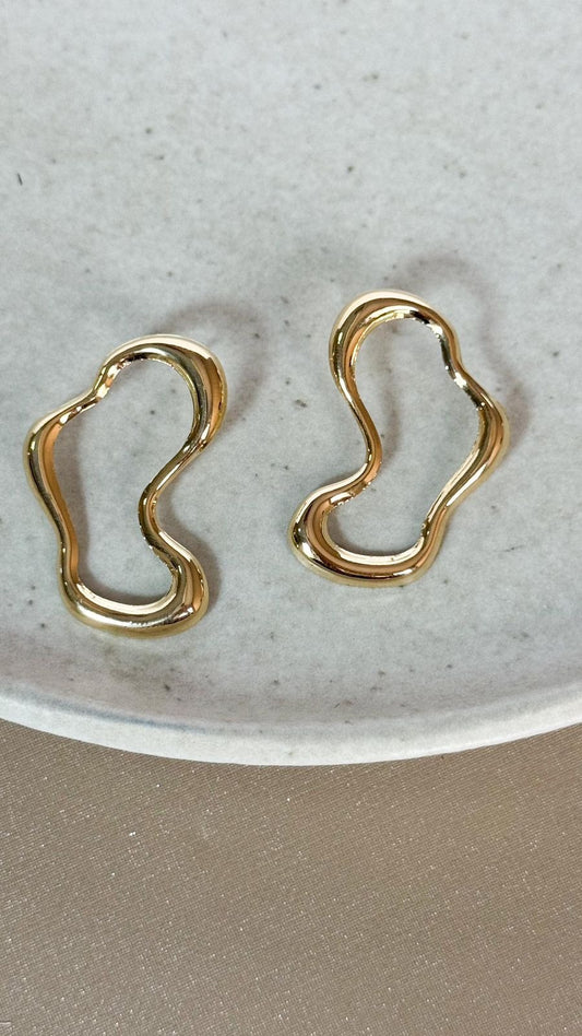 Brinco Dourado Coleção Lumora