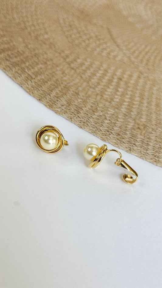 Brinco Dourado Vibrant Gold